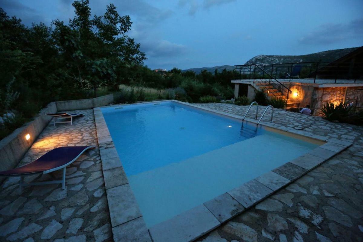 Abeona Mediterranean Villa Drivenik Exterior foto